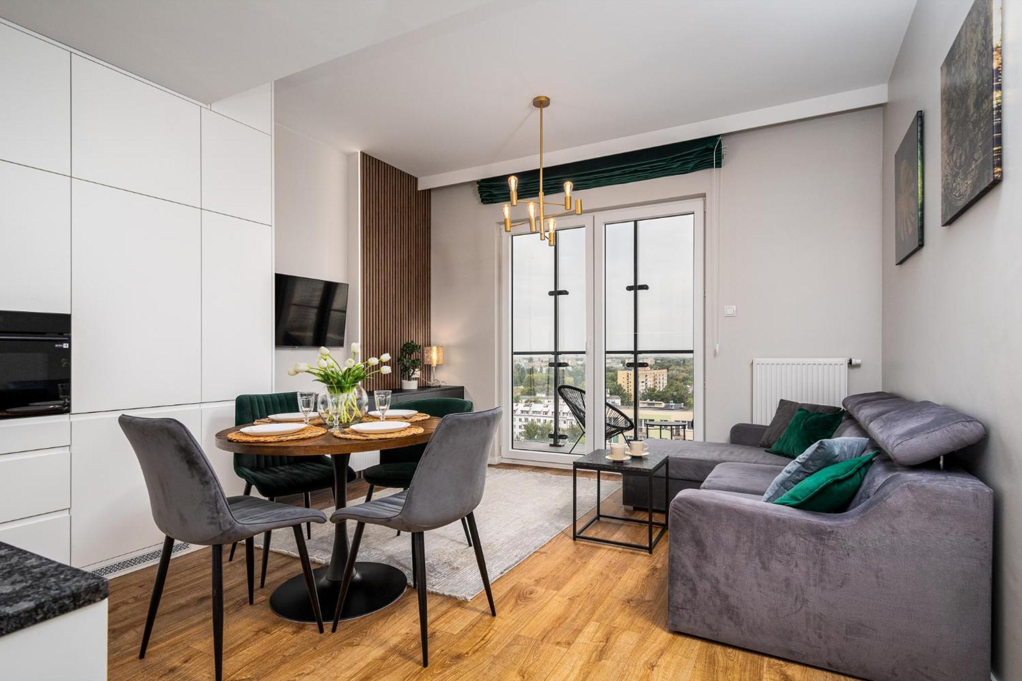Wola Tower Deluxe Separate Bedroom With Free Garage - By Perfect Apart Warszawa Zewnętrze zdjęcie