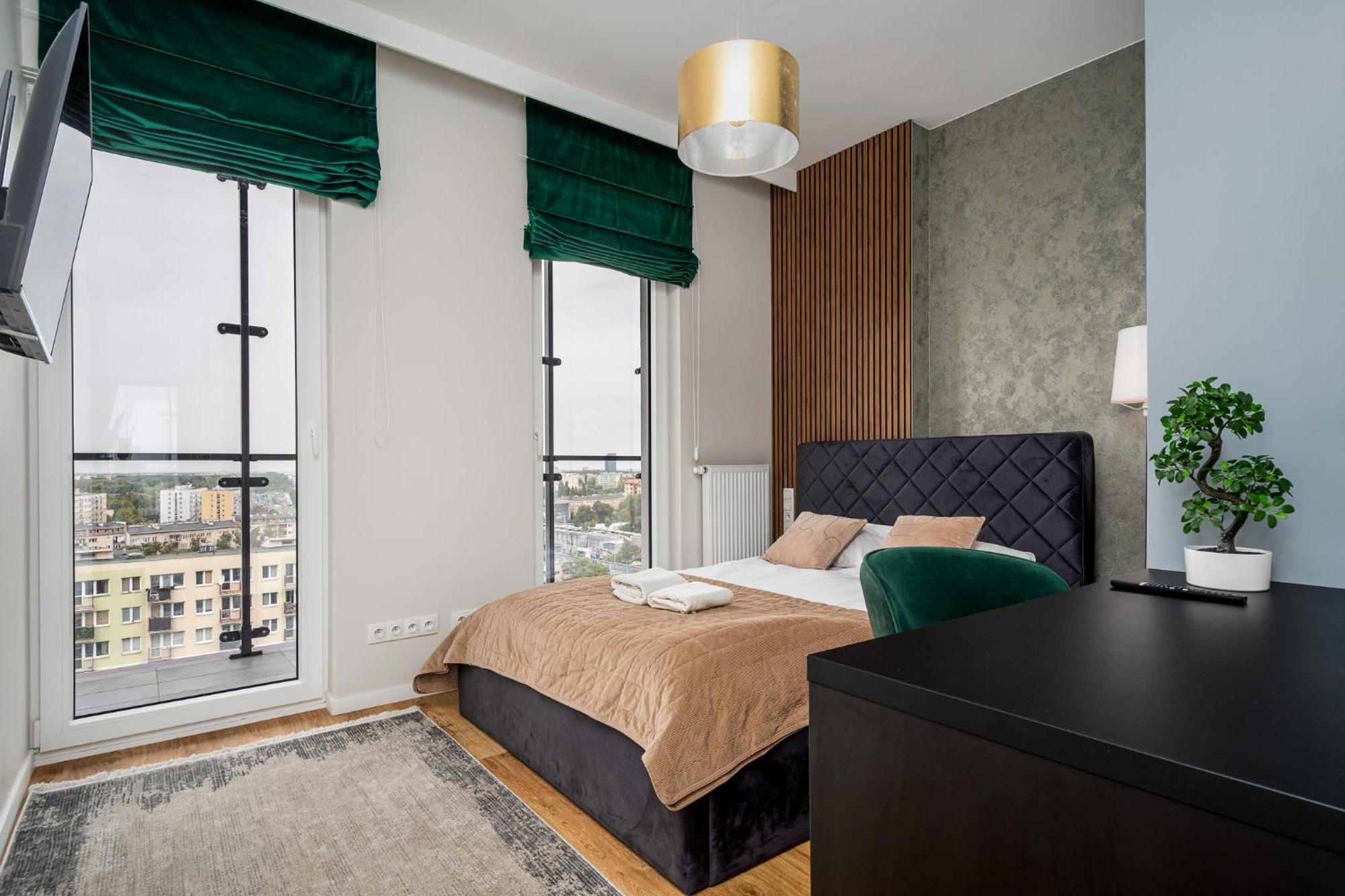 Wola Tower Deluxe Separate Bedroom With Free Garage - By Perfect Apart Warszawa Zewnętrze zdjęcie
